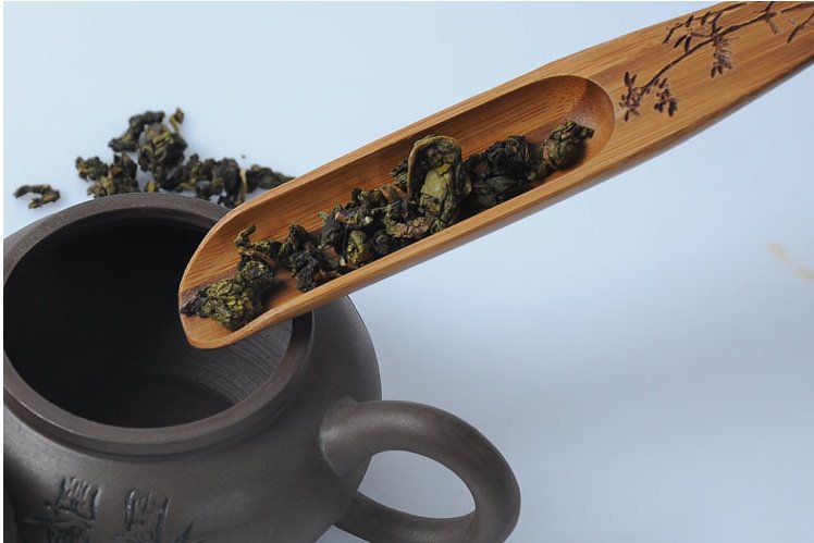 New Fish-Shaped Tea Spoon Bamboo Tea Shovel Tea Set - Image 4